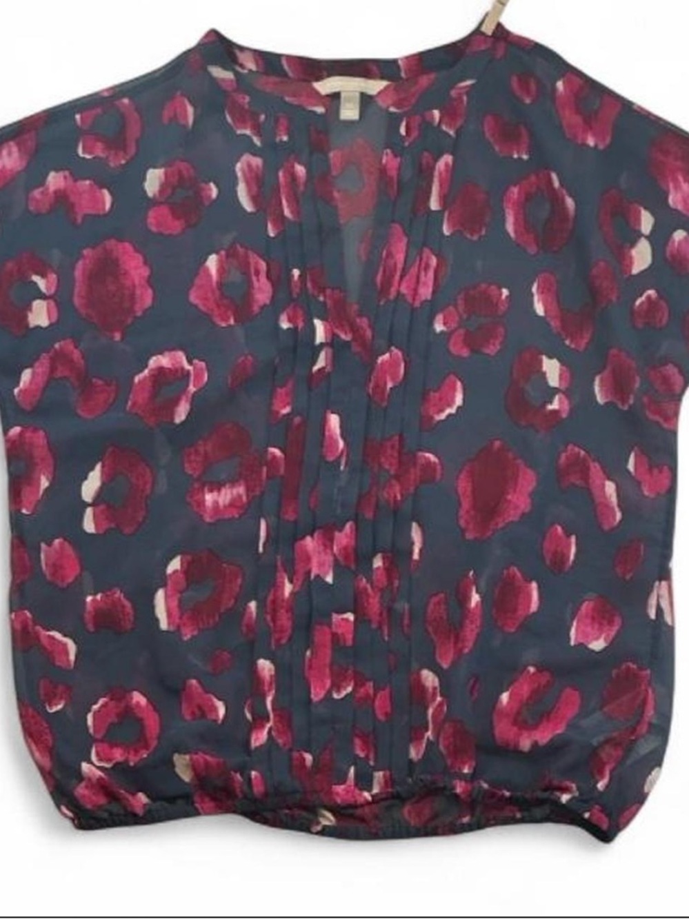 Banana Republic - Sheet floral print top